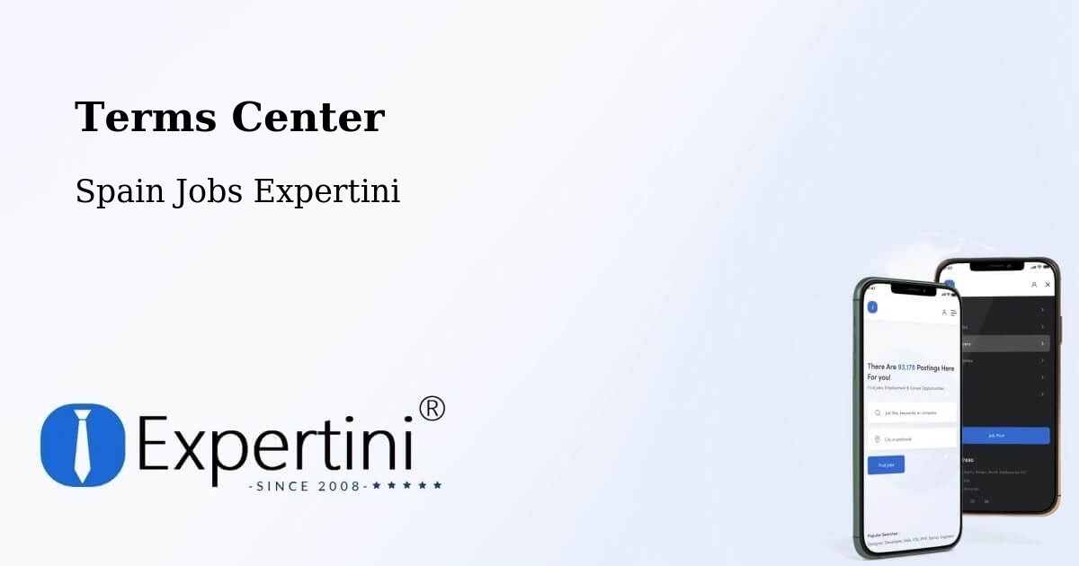 Terms of Service – Erandio - Spain Jobs Expertini